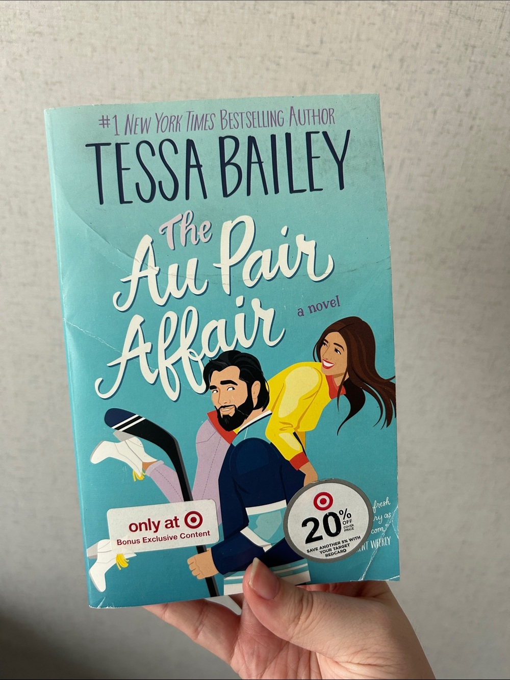 Tessa Bailey - The Au Pair Affair (Turquoise Cover)